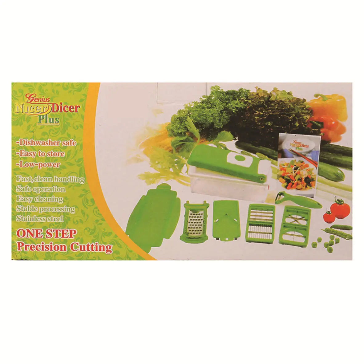 Multifunctional 12-Piece Vegetable Cutter Kitchen Gadget Eco-Friendly Household Slicer Potato Grater Popular Fruit Vegetable