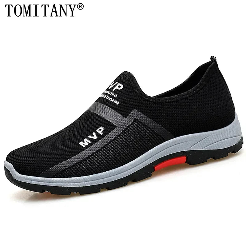 Men’s Summer Mesh Shoes | Lightweight Breathable Slip-On Sneakers