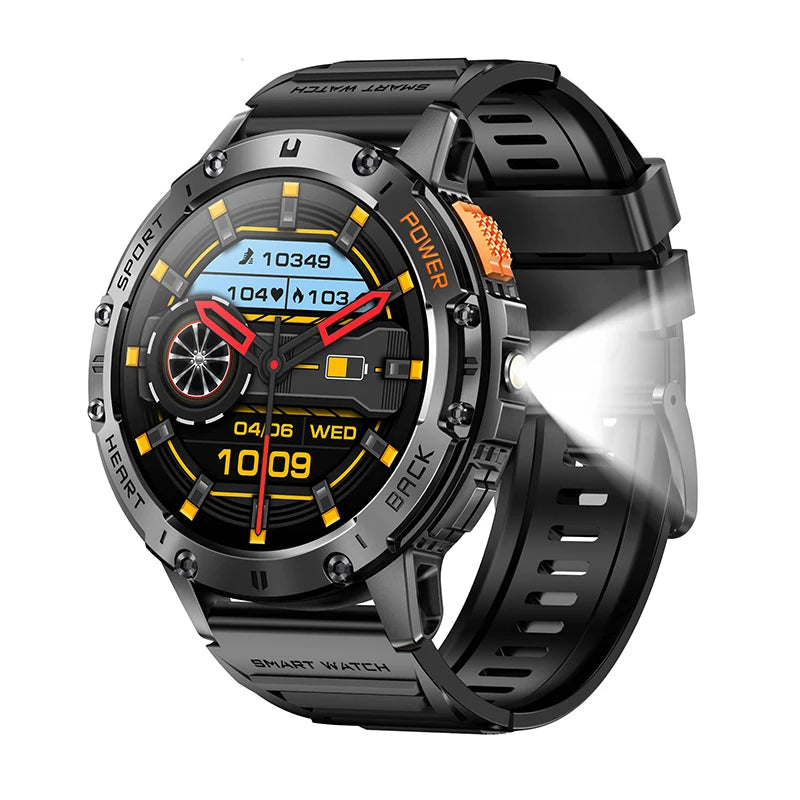 AMOLED Smart Watch for Men with Fitness Tracker.