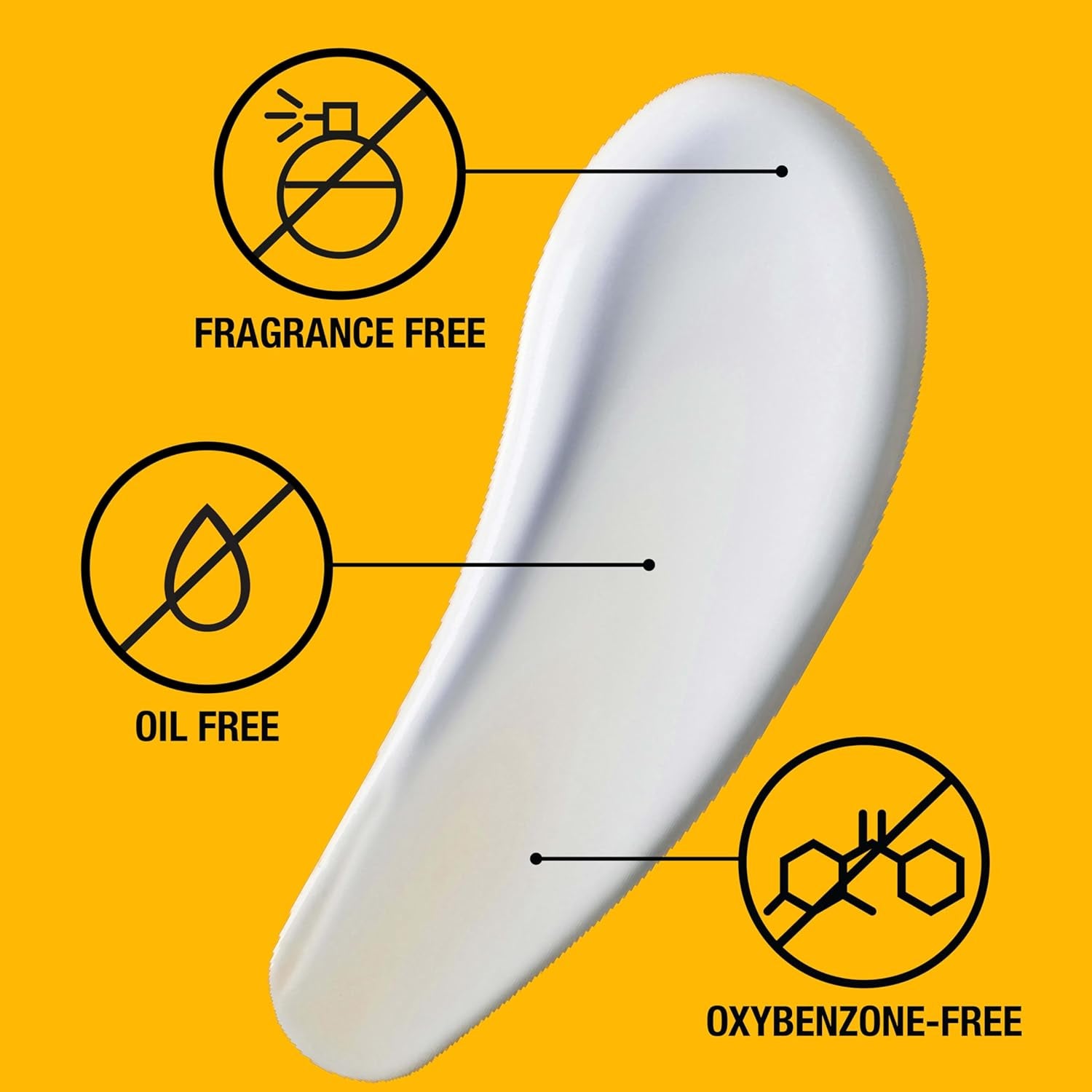 Clear Face Sunscreen Lotion for Acne-Prone Skin, Broad Spectrum SPF 50, Sunscreen for Face & Oily Skin, Oil-,Fragrance- & Oxybenzone-Free, Water Resistant, Matte, Unscented, 3 Fl Oz