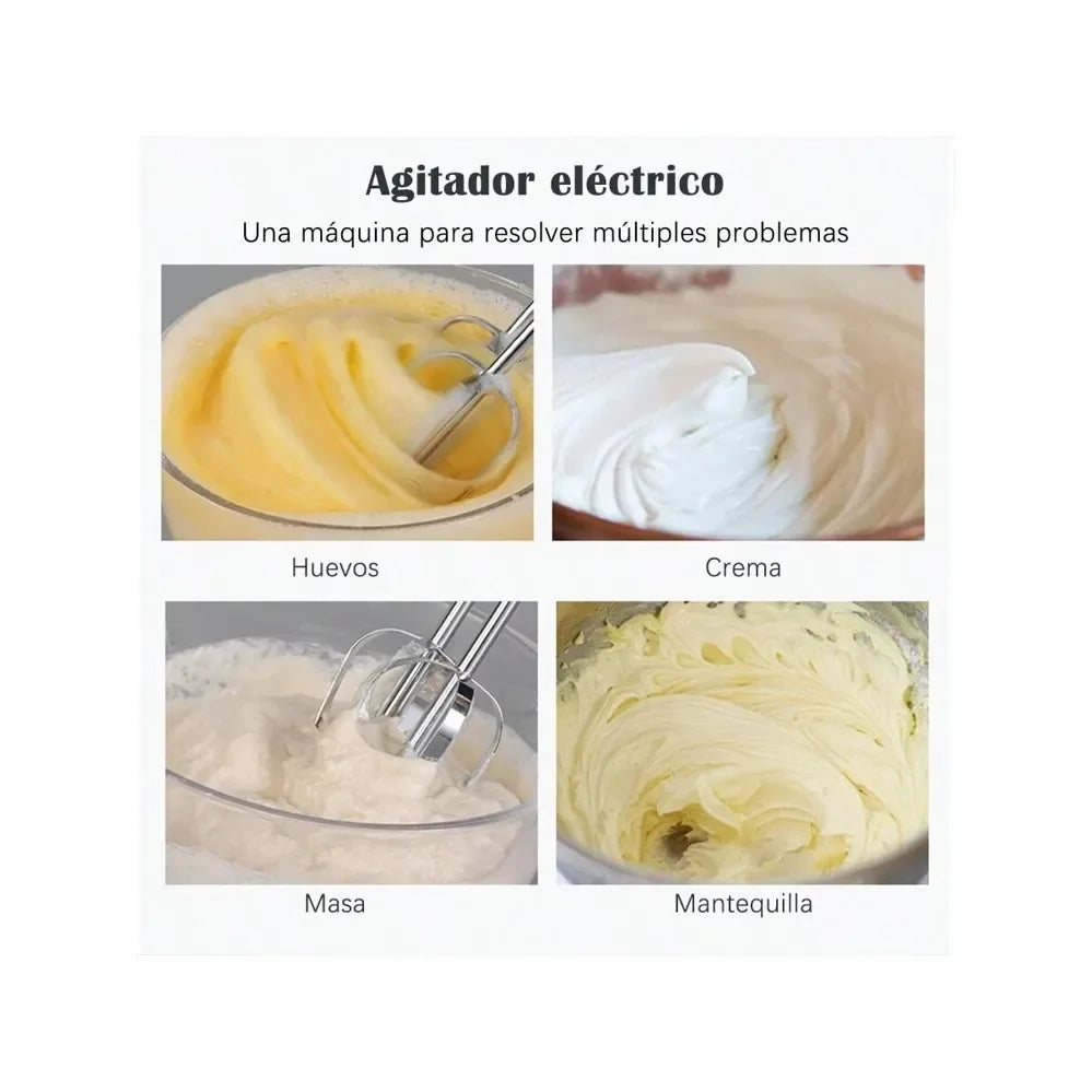 7-Speed Electric Hand Blender Stainless Steel Electric Hand Mixer Egg Beater CB Certified Kitchen Accessories Mixing Household