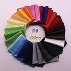 Necktie Fashion Brand Handmade Solid Necktie Handkerchief Cufflinks Set for Men