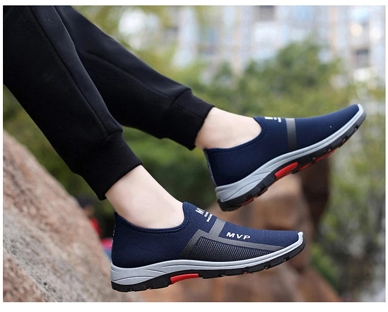Men’s Summer Mesh Shoes | Lightweight Breathable Slip-On Sneakers