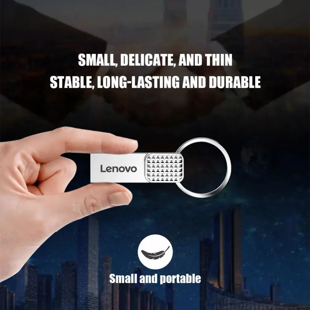 Lenovo USB 2TB USB Flash Drive Metal USB 3.0 Pen Drive Key 1TB Type C High Speed Pendrive 128gb Mini Flash Drive For Phone