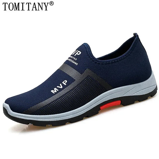 Men’s Summer Mesh Shoes | Lightweight Breathable Slip-On Sneakers