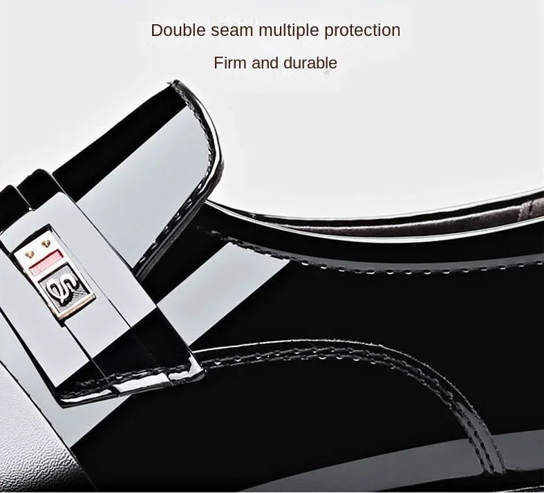 Men’s Leather Oxford Shoes | Classic Formal Wedding & Business Footwear