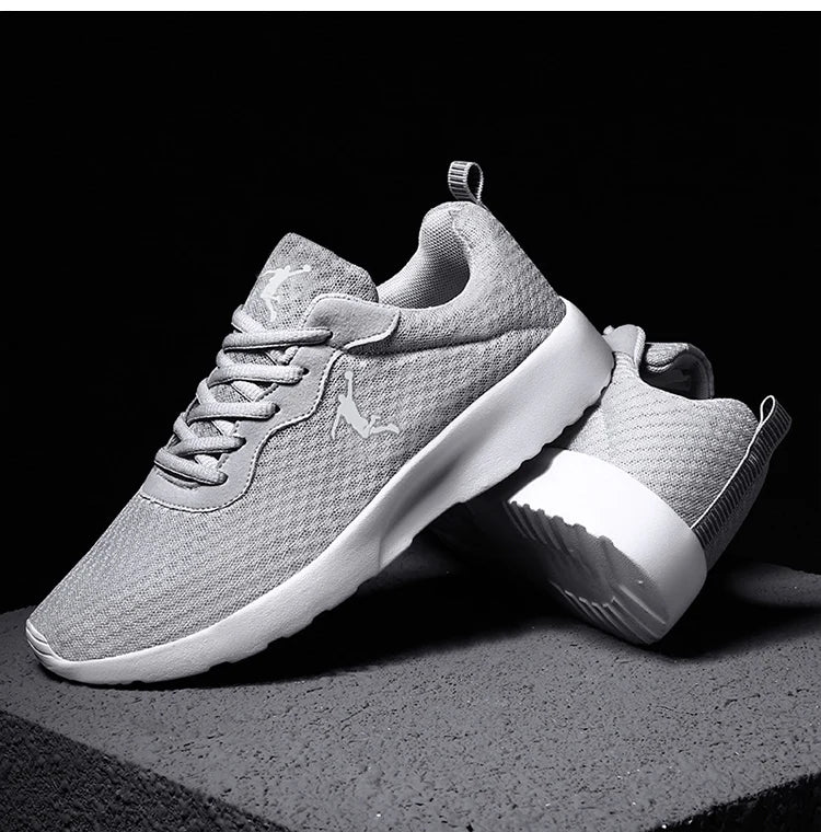 Men’s Breathable Mesh Running Shoes | Lightweight Casual Sports Sneakers with Soft Cushioning & Comfortable Walking