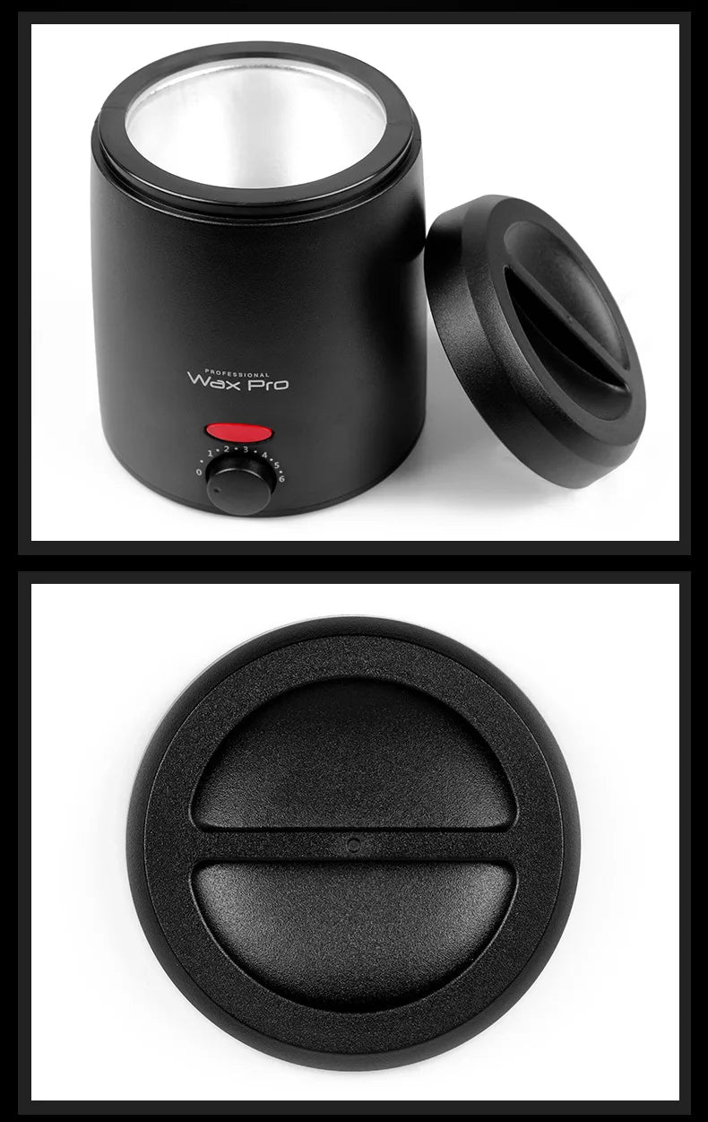 Wax Heater Machine for Hair Removal Wax Melting Pot with Wax Beans Kit 200ml Depilation Paraffin Waxing Warmer Dipping Pot