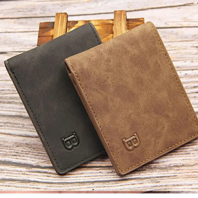 Men’s Wallet Simple and Short Wallet Large Capacity Multi Card Slot.