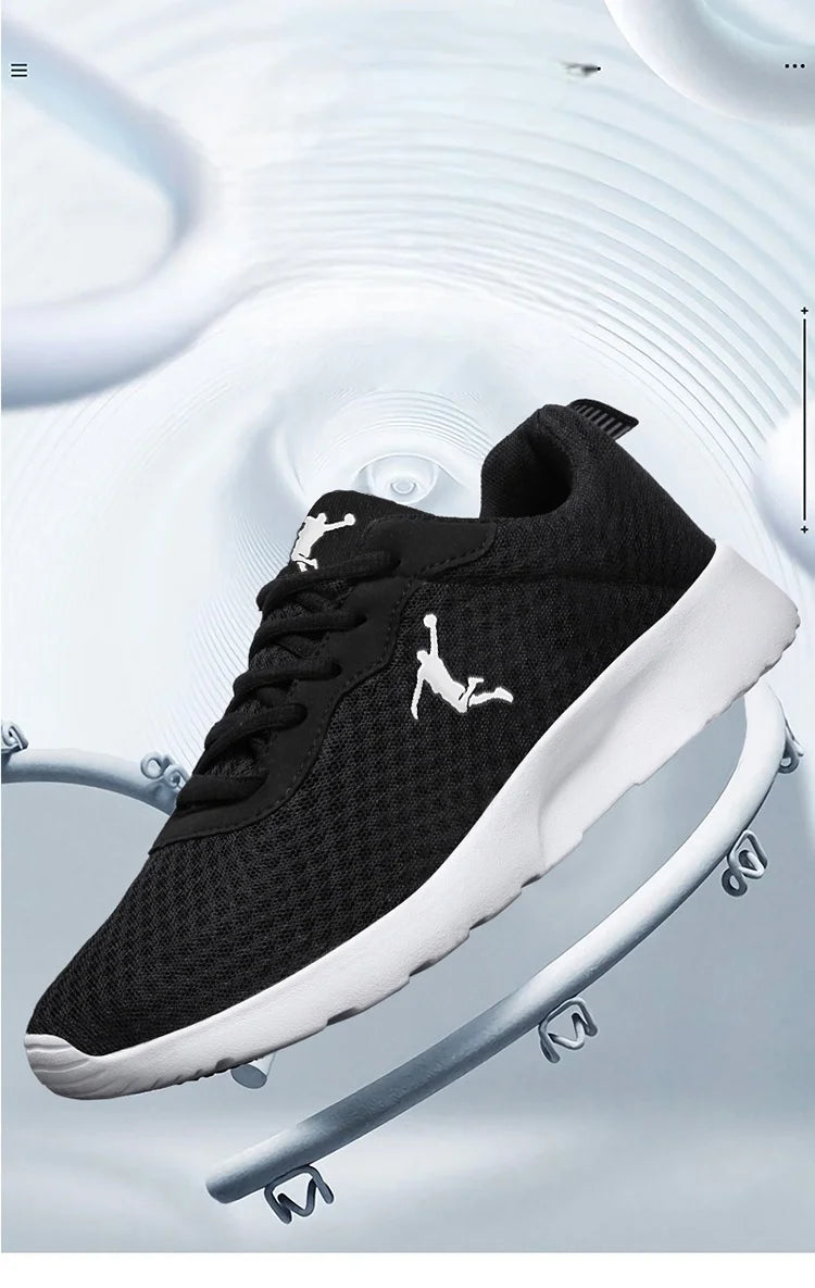 Men’s Breathable Mesh Running Shoes | Lightweight Casual Sports Sneakers with Soft Cushioning & Comfortable Walking