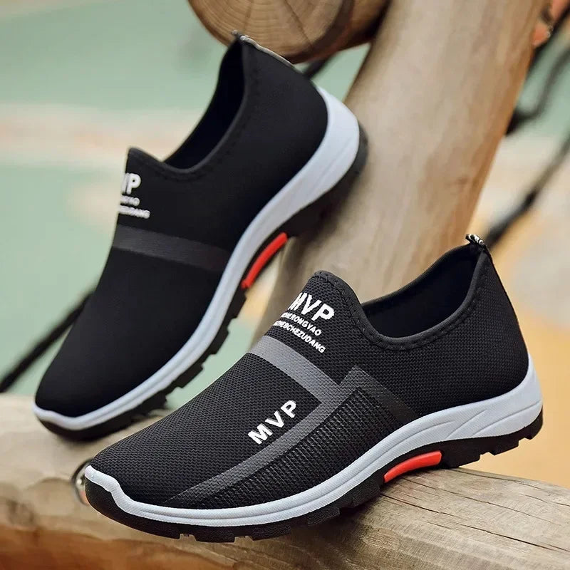 Men’s Summer Mesh Shoes | Lightweight Breathable Slip-On Sneakers