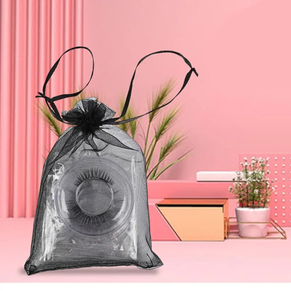 3D Magnetic Eyelashes Handmade Natural Magnetic False Eyelashes Reusable Magnetic Eyelashes Tweezers Set