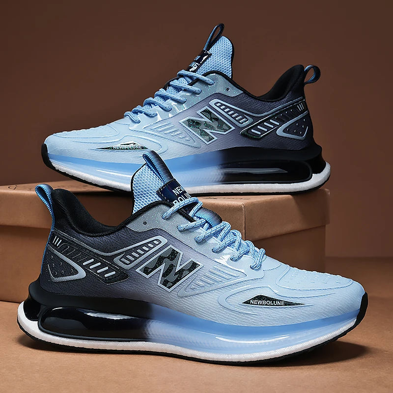 Men’s Breathable Mesh Sports Shoes | 2025 Trendy Running Sneakers