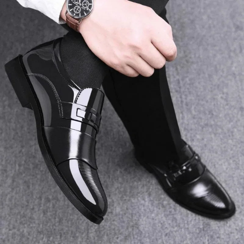 Men’s Leather Oxford Shoes | Classic Formal Wedding & Business Footwear