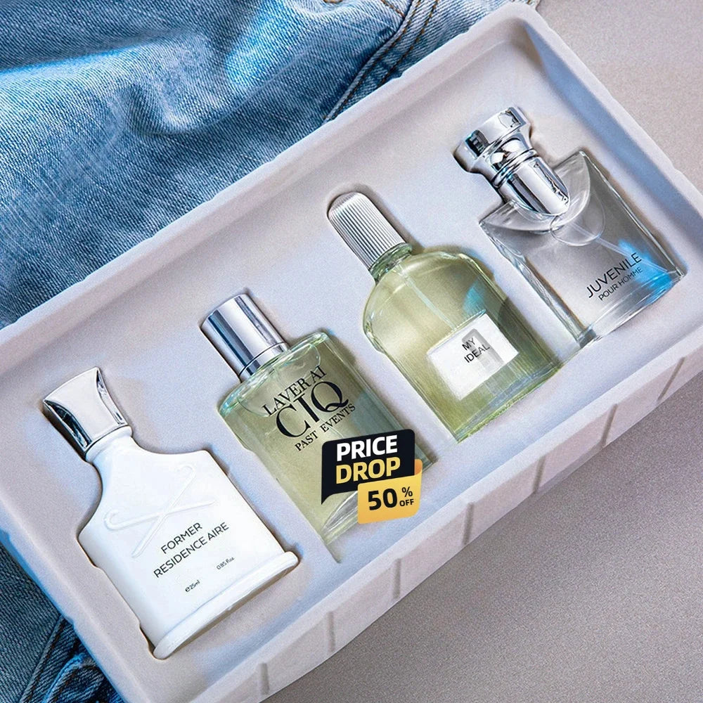 Men Perfume Gift Box Body Spray Plant Floral Scent Pheromone Cologne Romantic Perfumes