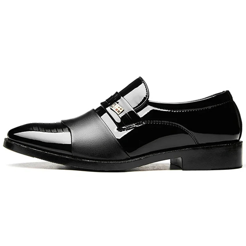 Men’s Leather Oxford Shoes | Classic Formal Wedding & Business Footwear