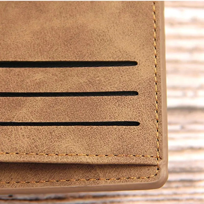 Men’s Wallet Simple and Short Wallet Large Capacity Multi Card Slot.