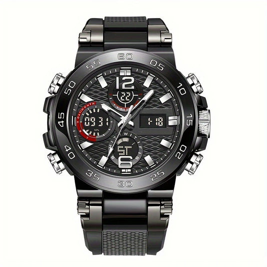 Reloj Hombre Luxury Watches - Waterproof. Dual Display Wristwatch for Men