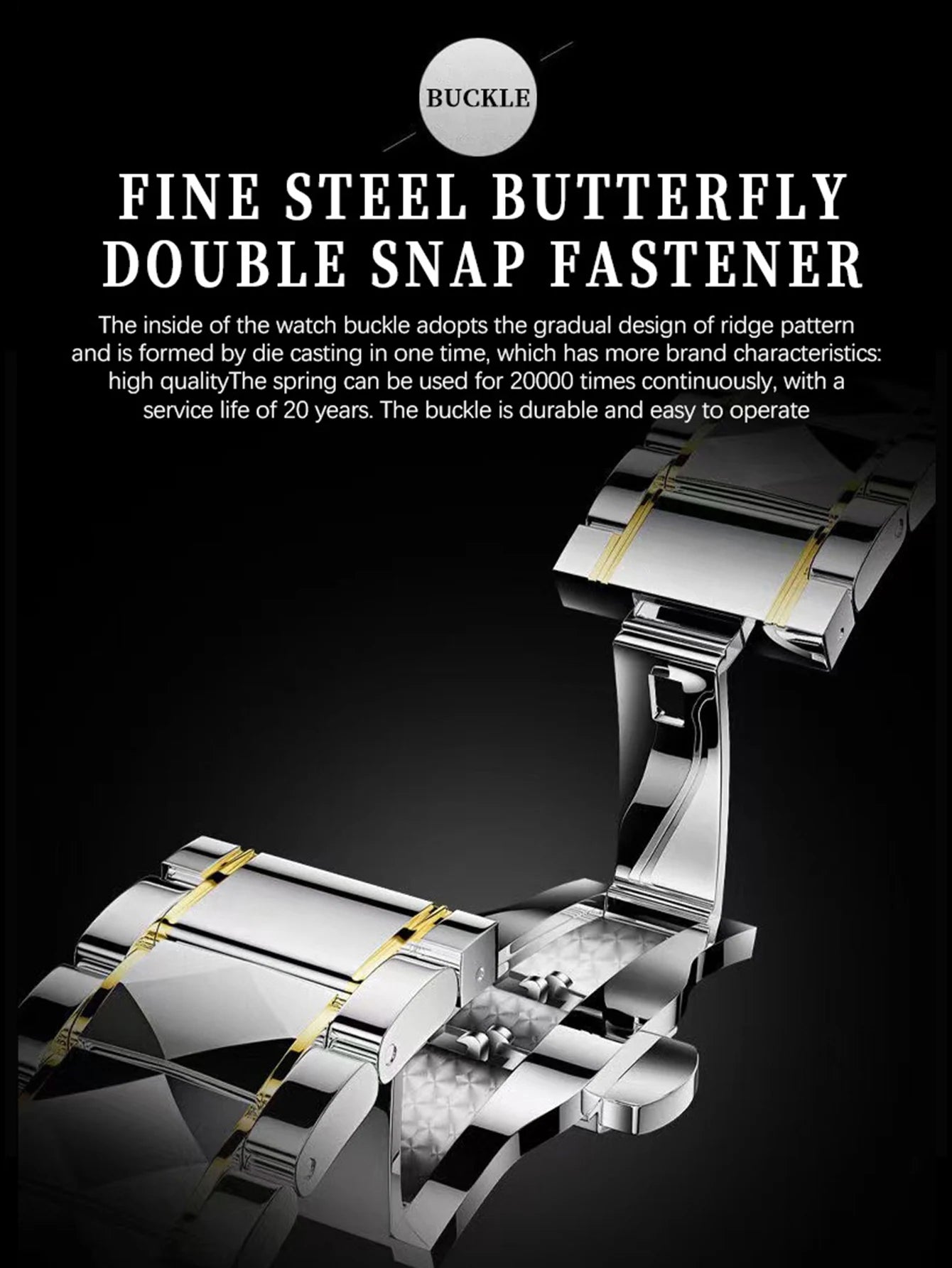 BINBONG Women Luxury Fashion Watches, Waterproof Luminous Date Stainless Wristwatch