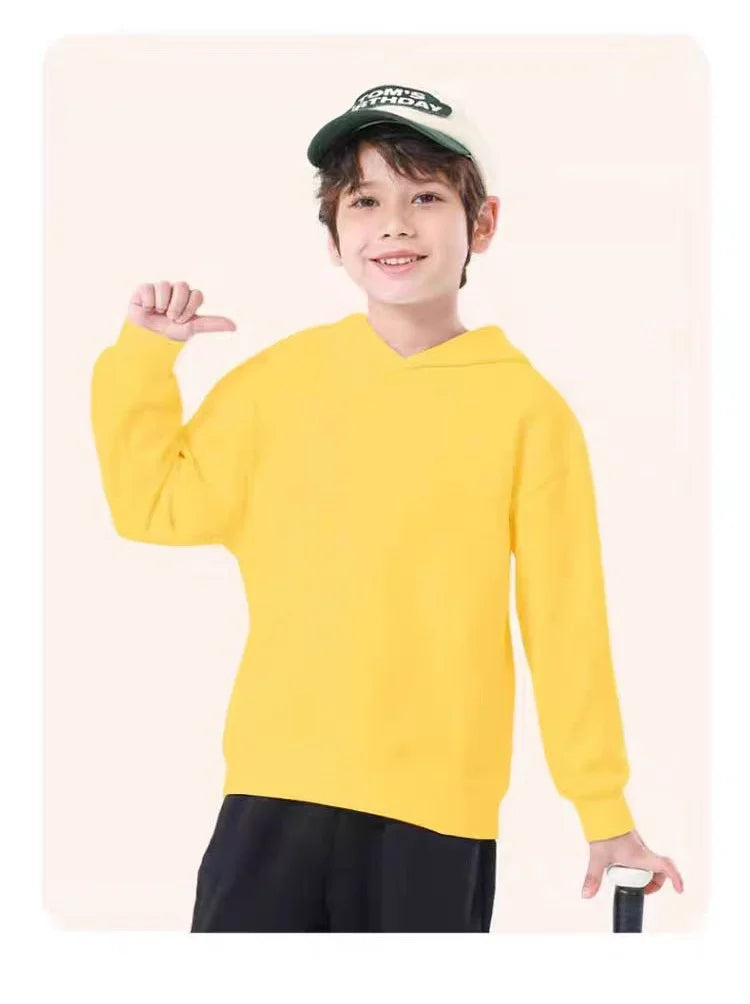 Children Spring  Autumn Hoodie Pants Two Piece Suit Boys And Girls Outdoor Sports Set Kid Casual Pullover basketball Coat