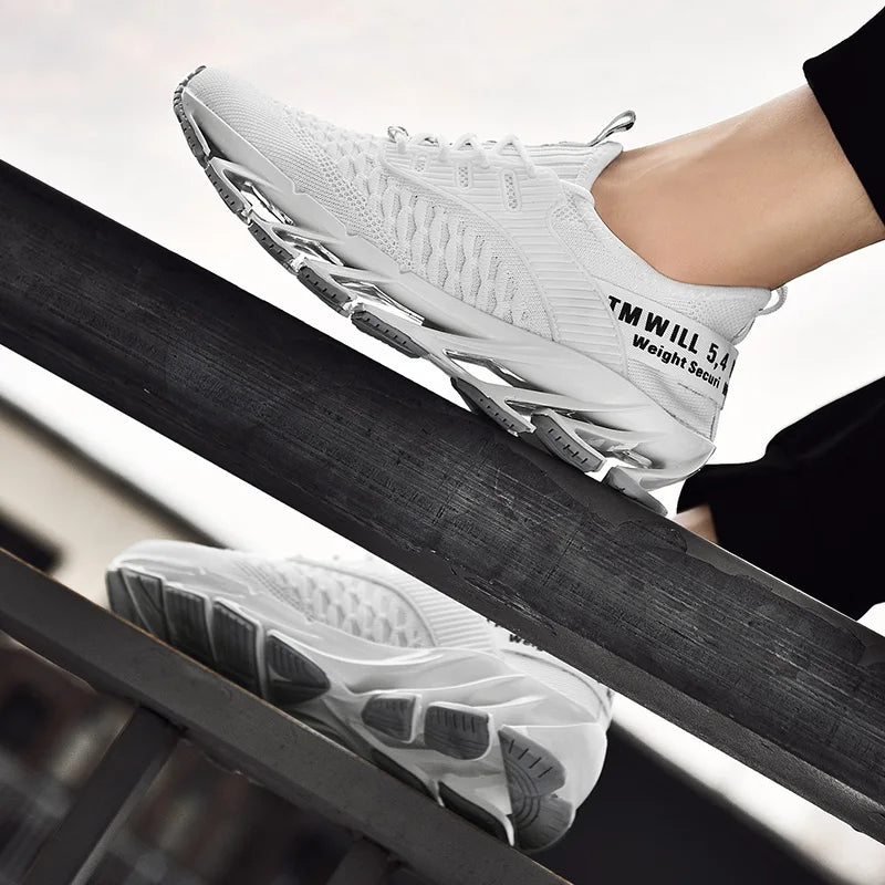Lightweight Men’s Running Shoes | Breathable Mesh Casual Sneakers
