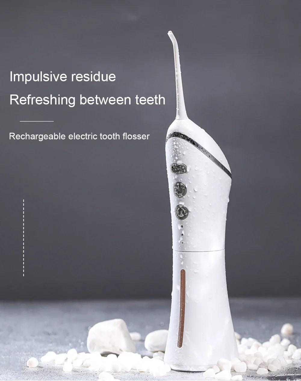 Electric Tooth Flosser High Pressure Jet Flosser Electric Toothbrush Whitening USB Rechargeable Gum Care Jet Scaler