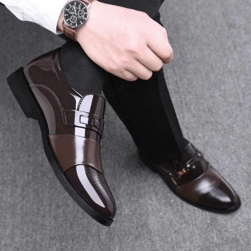 Men’s Leather Oxford Shoes | Classic Formal Wedding & Business Footwear