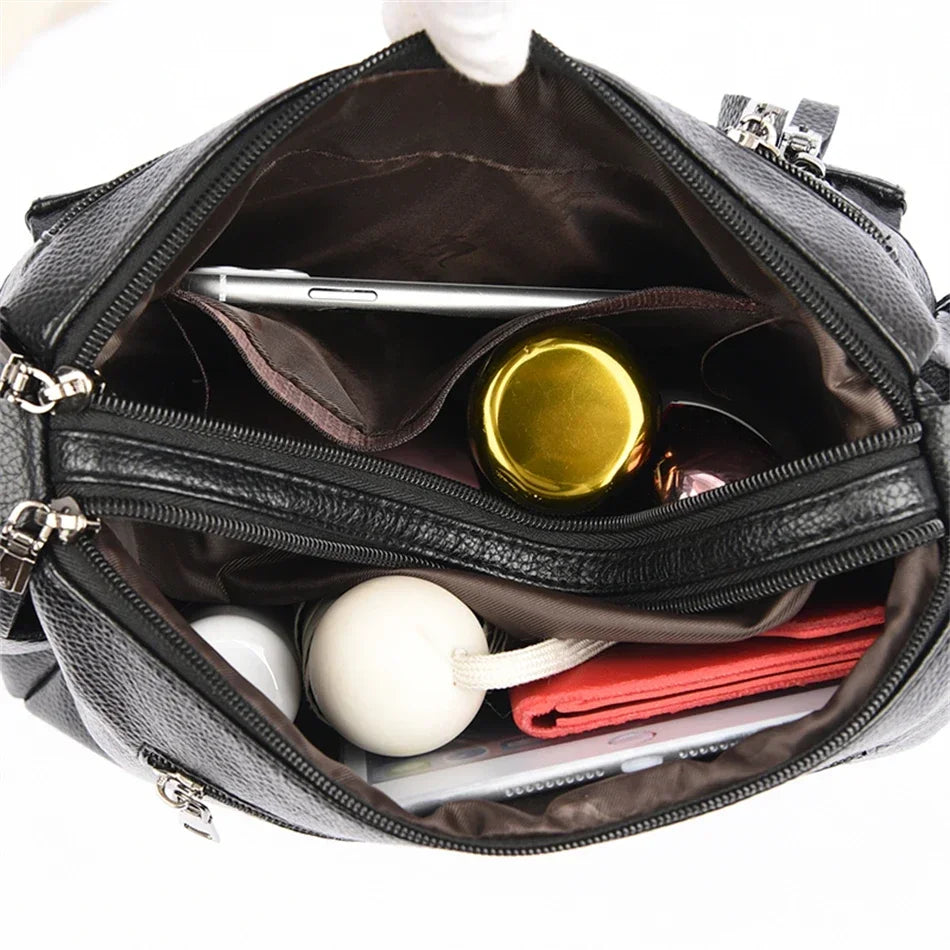 Genuine Brand PU Leather Sac Luxury Handbags Women Bags Designer Shoulder Crossbody Hand Bags for Women 2022 Purses and Handbags