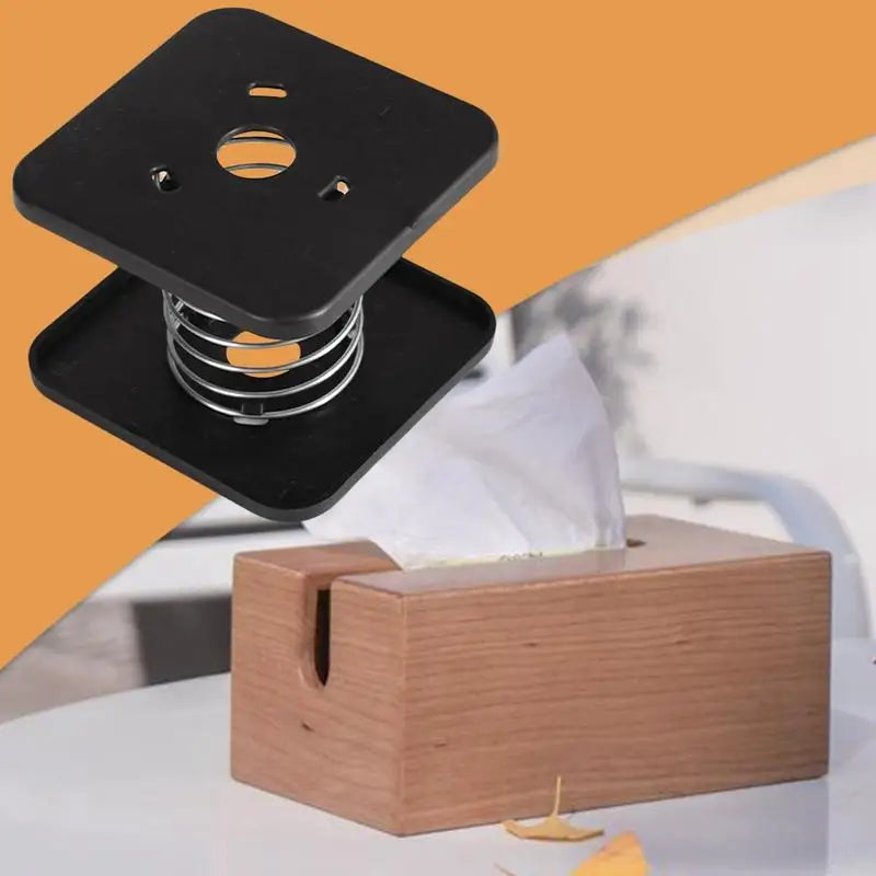 Tissue Box Spring Support Tissue Dispenser Holder Lifting Bracket Automatic Lift Tissue Car