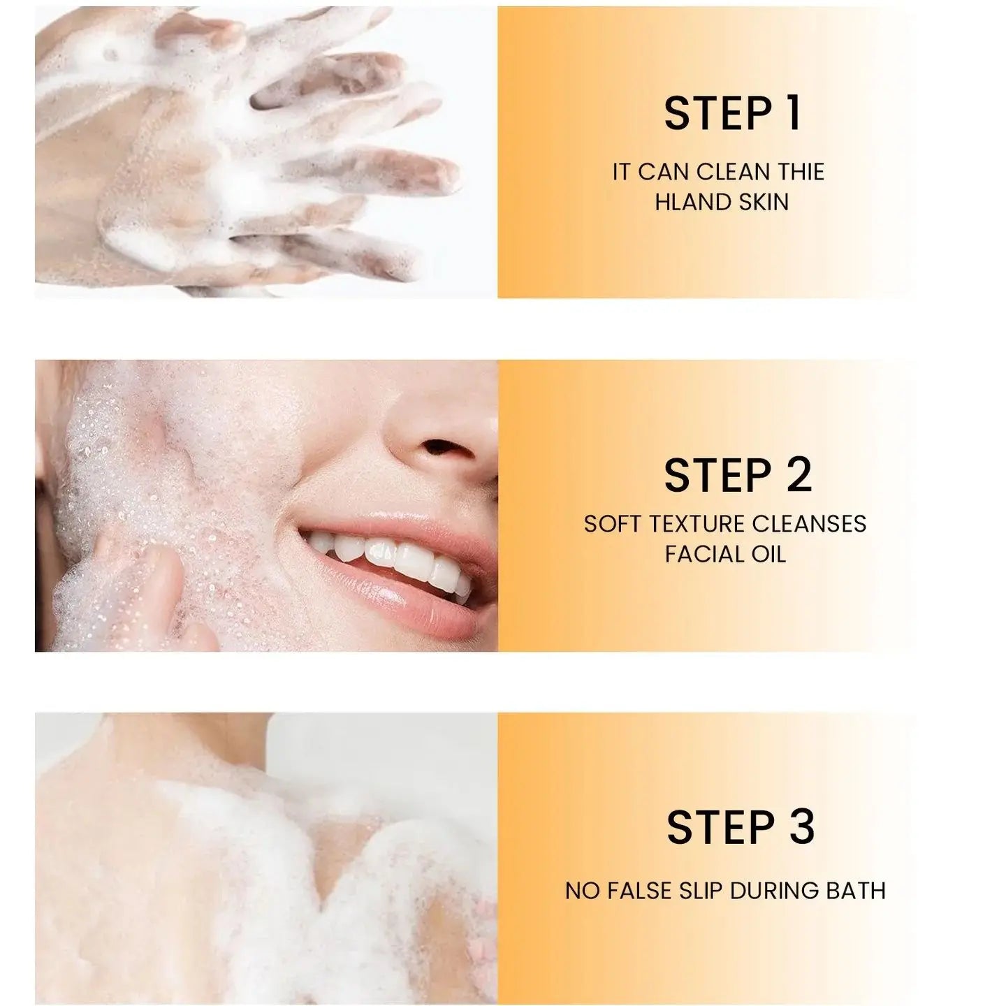 Hand Made Turmeric Soap Tender Skin Care Beauty.