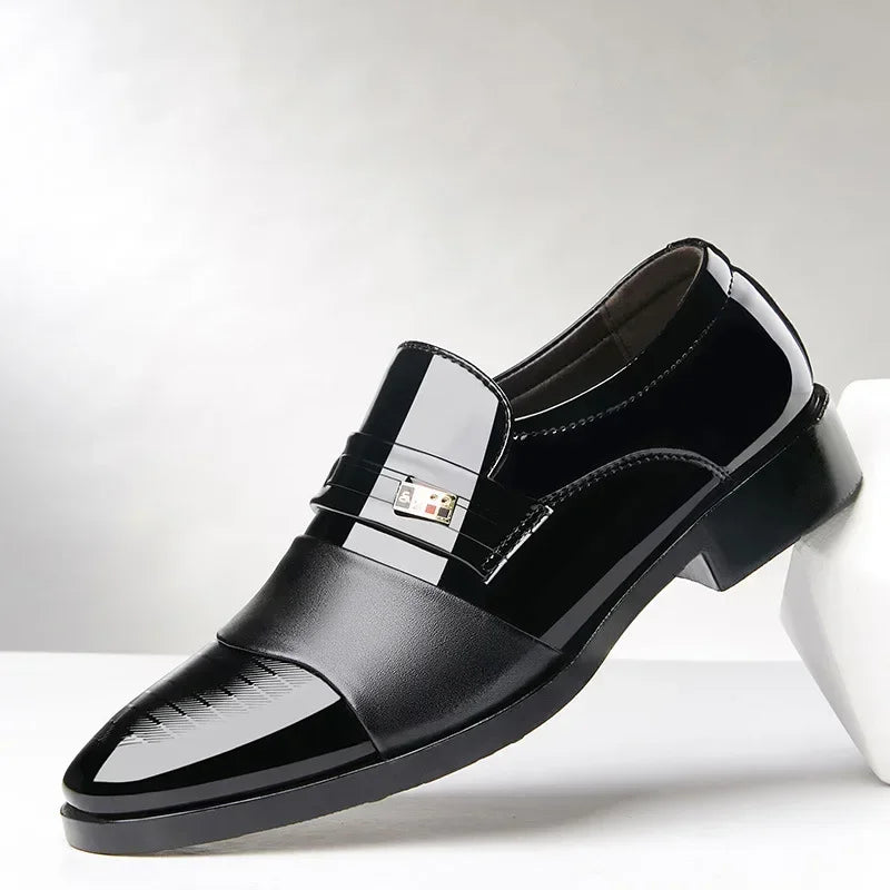 Men’s Leather Oxford Shoes | Classic Formal Wedding & Business Footwear