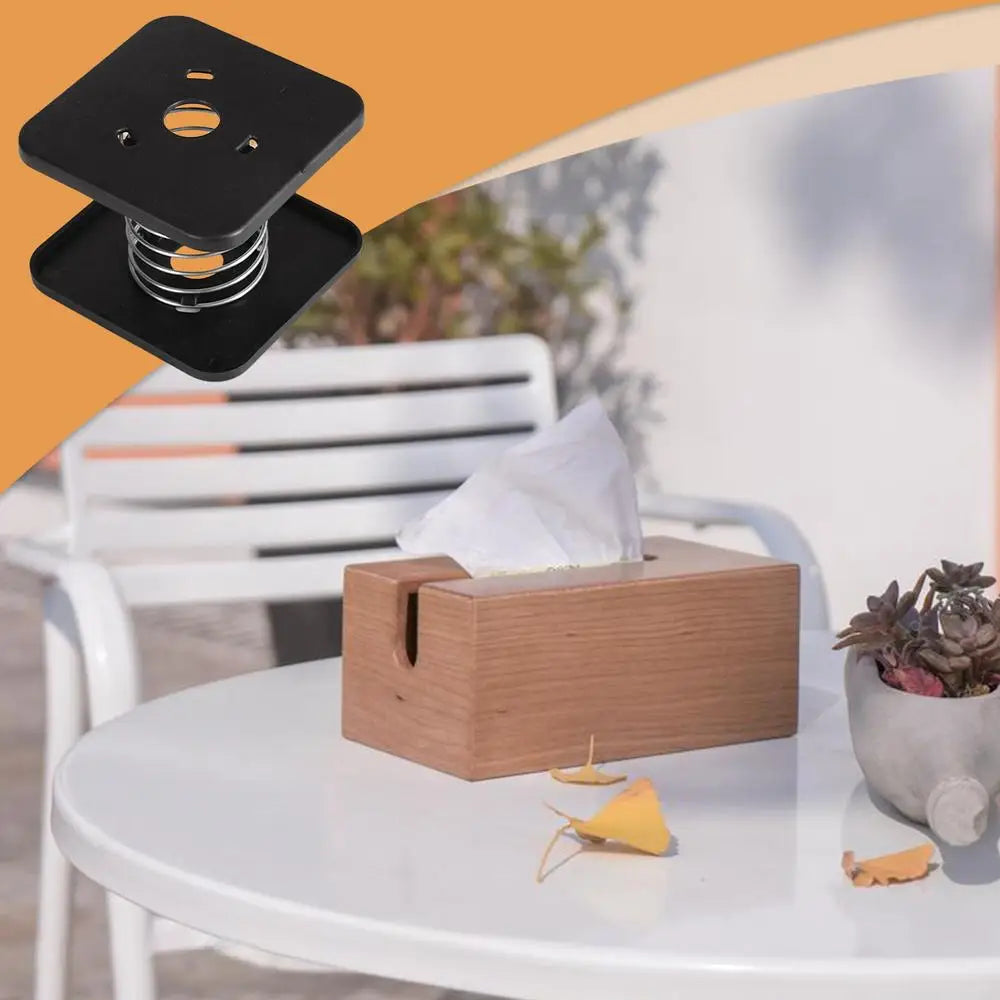 Tissue Box Spring Support Tissue Dispenser Holder Lifting Bracket Automatic Lift Tissue Car