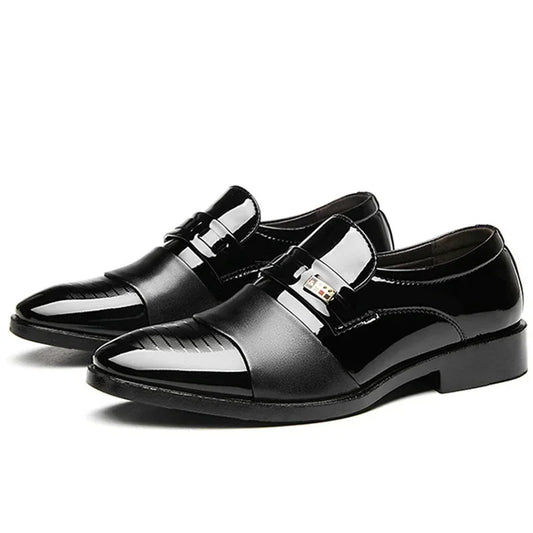 Men’s Leather Oxford Shoes | Classic Formal Wedding & Business Footwear