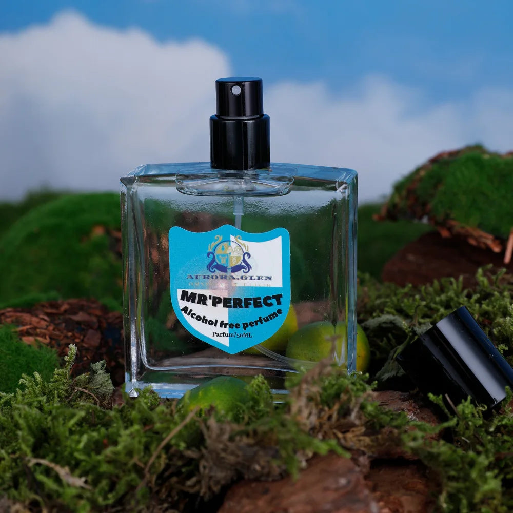 Men's Eau de Parfume 50ml Alcohol-Free Woody Fresh Long Lasting Fragrance Oil