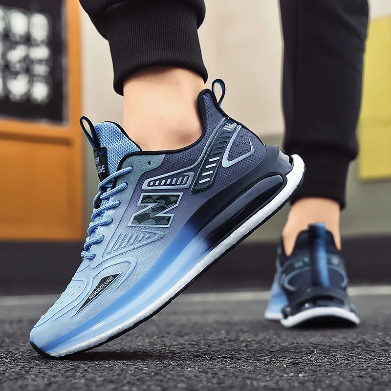 Men’s Breathable Mesh Sports Shoes | 2025 Trendy Running Sneakers