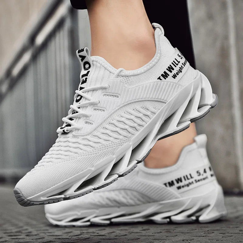 Lightweight Men’s Running Shoes | Breathable Mesh Casual Sneakers