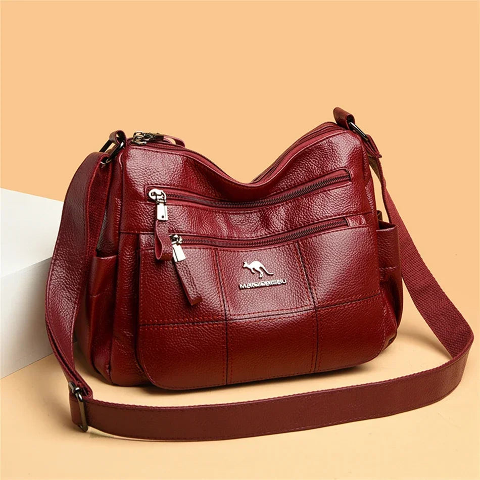 Genuine Brand PU Leather Sac Luxury Handbags Women Bags Designer Shoulder Crossbody Hand Bags for Women 2022 Purses and Handbags