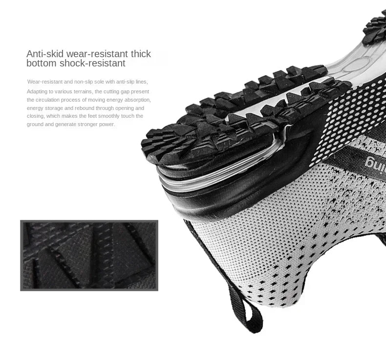 Men’s Sneakers – Lightweight Casual Sport Running Shoes for Summer Outdoor Activities