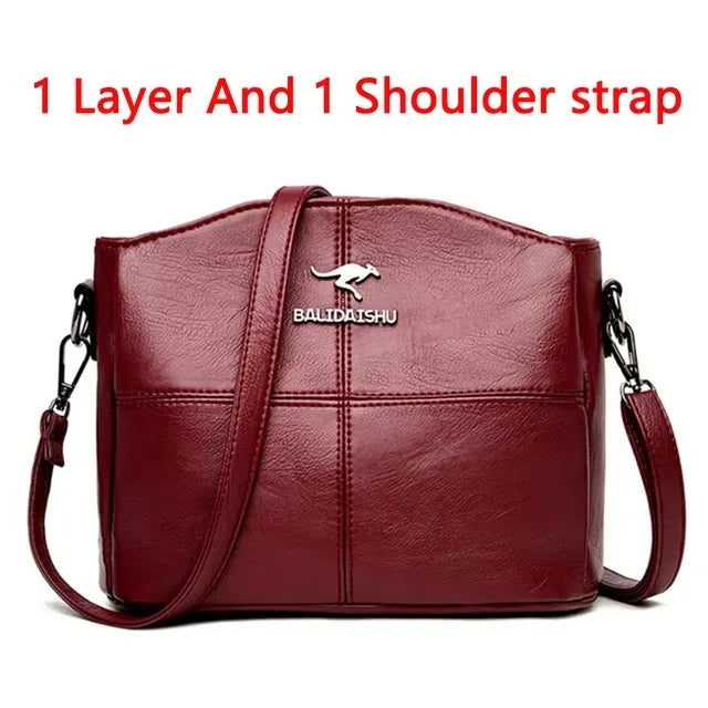Genuine Brand PU Leather Sac Luxury Handbags Women Bags Designer Shoulder Crossbody Hand Bags for Women 2022 Purses and Handbags