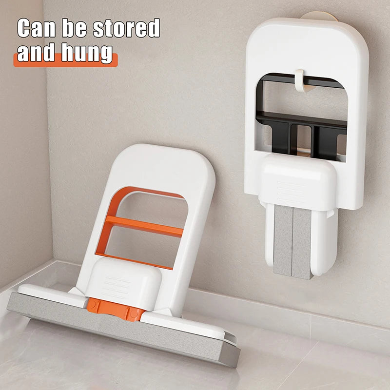 Dual-use Small Cotton Mop Household Desktop Wet And Dry Water Spray Mini Handheld Mop Free Hand Washing Cleaning Indoor