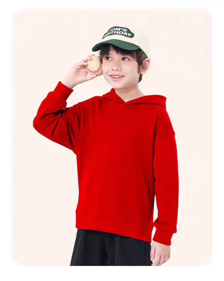 Children Spring  Autumn Hoodie Pants Two Piece Suit Boys And Girls Outdoor Sports Set Kid Casual Pullover basketball Coat
