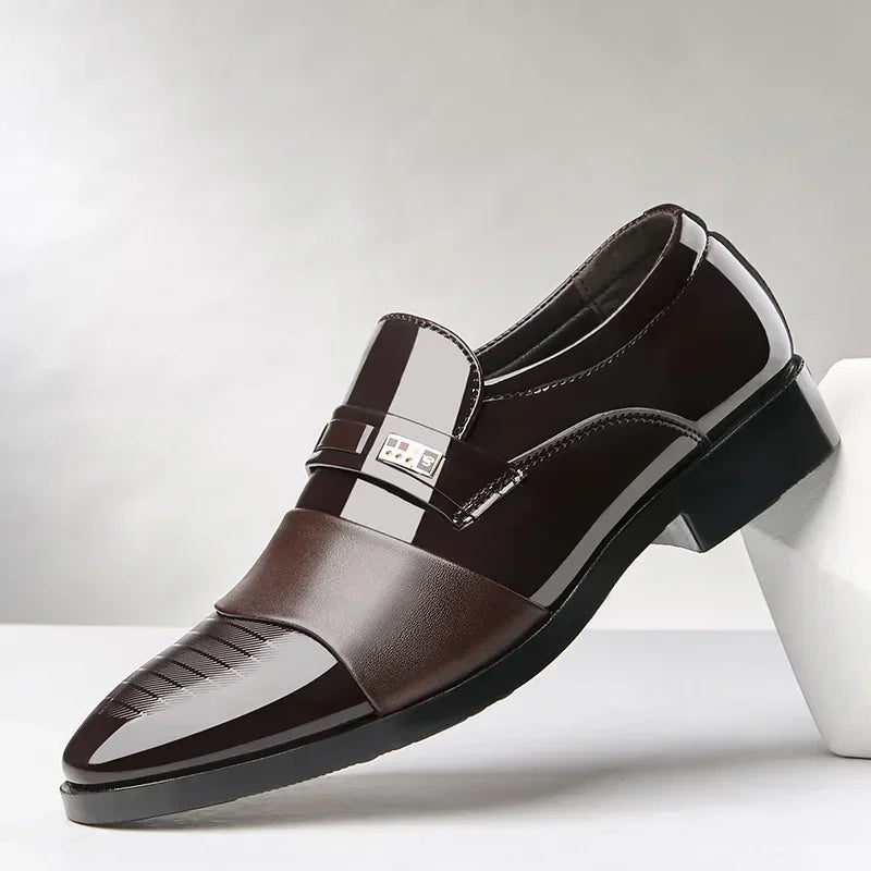 Men’s Leather Oxford Shoes | Classic Formal Wedding & Business Footwear
