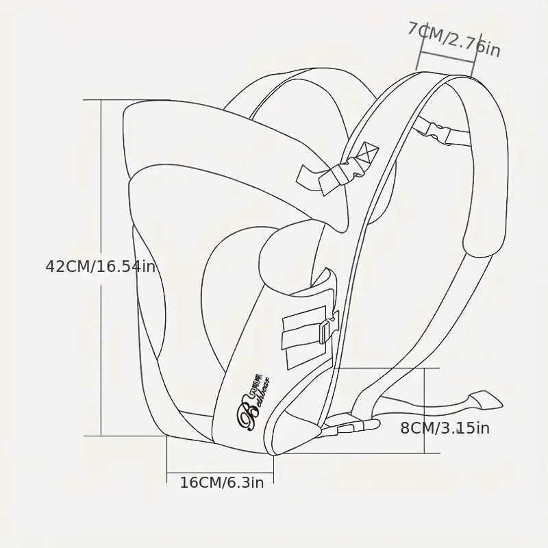 Baby Carrier Backpack Infant Backpack Wrap Front Carry 3 in 1 popular Breathable Baby Kangaroo Pouch ring sling baby carrier