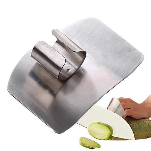 1pcs Stainless Steel Finger Guard Cutting Shiel Adjustable Vegetable Cutting Thumb Guard Finger Protector Tools Kitchen Gadget