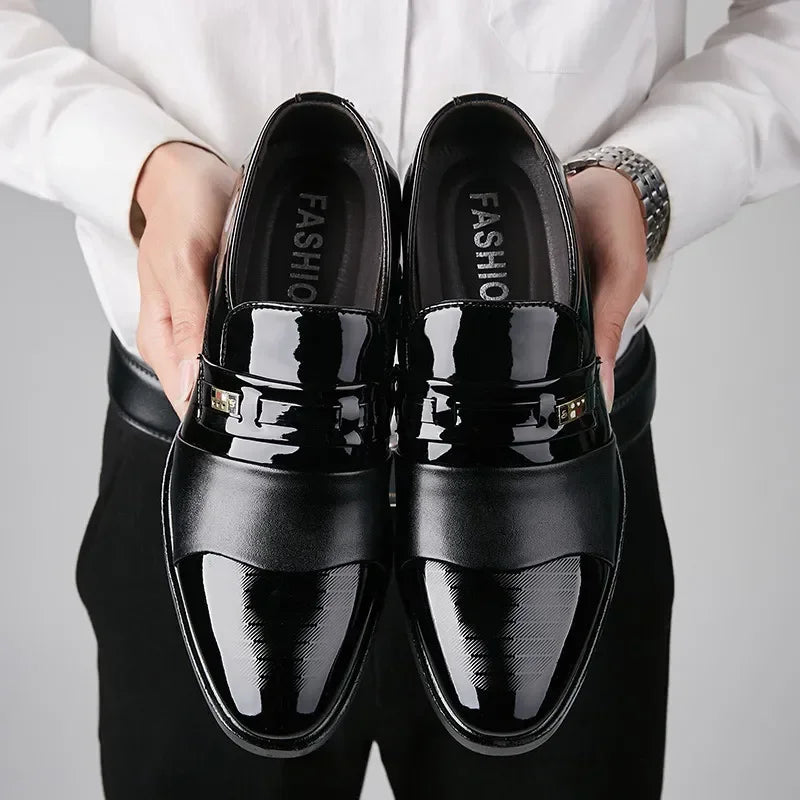 Men’s Leather Oxford Shoes | Classic Formal Wedding & Business Footwear