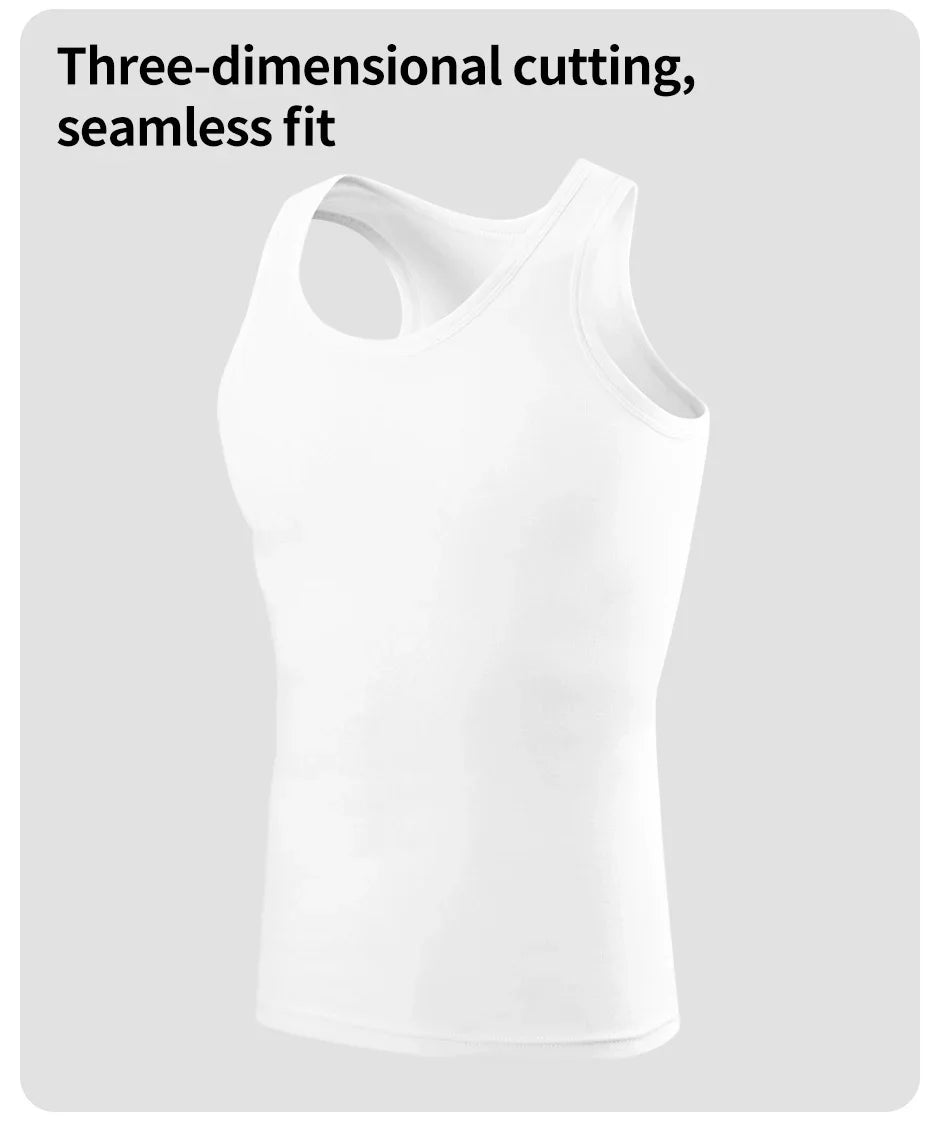 European and American Sizes Cotton MEN'S Vests Young MEN'S Sports Fashion Bottoming Vests