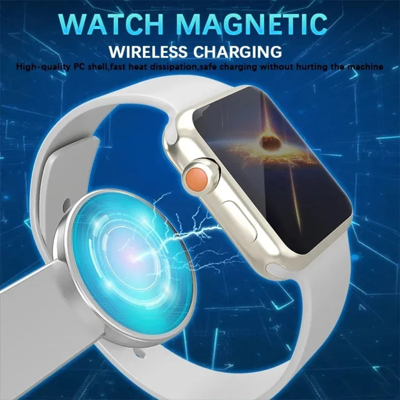 30W 3-in-1 Magnetic Wireless Charger Stand – Fast Charging Station for MagSafe iPhone 16/15/14/13 Pro Max, Apple Watch 8/7 & AirPods Pro