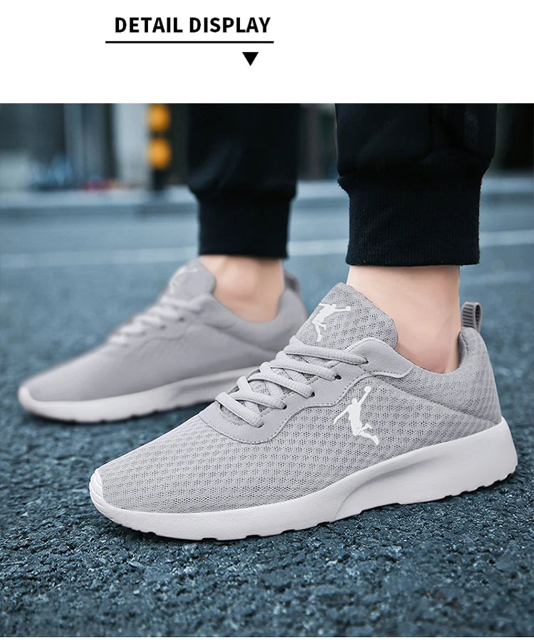 Men’s Breathable Mesh Running Shoes | Lightweight Casual Sports Sneakers with Soft Cushioning & Comfortable Walking