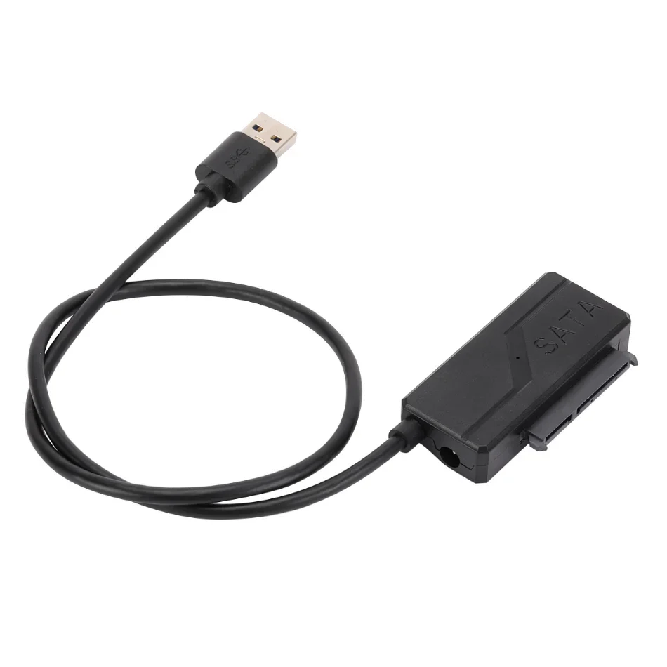 Sata To USB 3.0 Adapter Cable USB To SATA 3 Cable Support 22 Pin 2.5 3.5 Inche External HDD SSD Hard Disk Computer Connector Fit