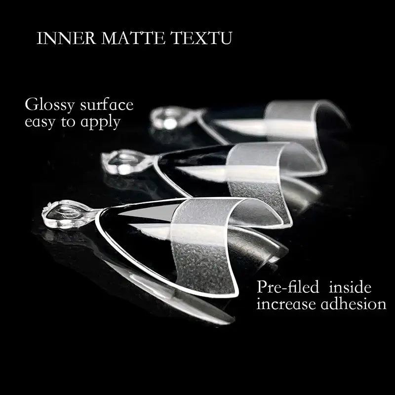 Almond Nail Tips 240 Pieces XS Short